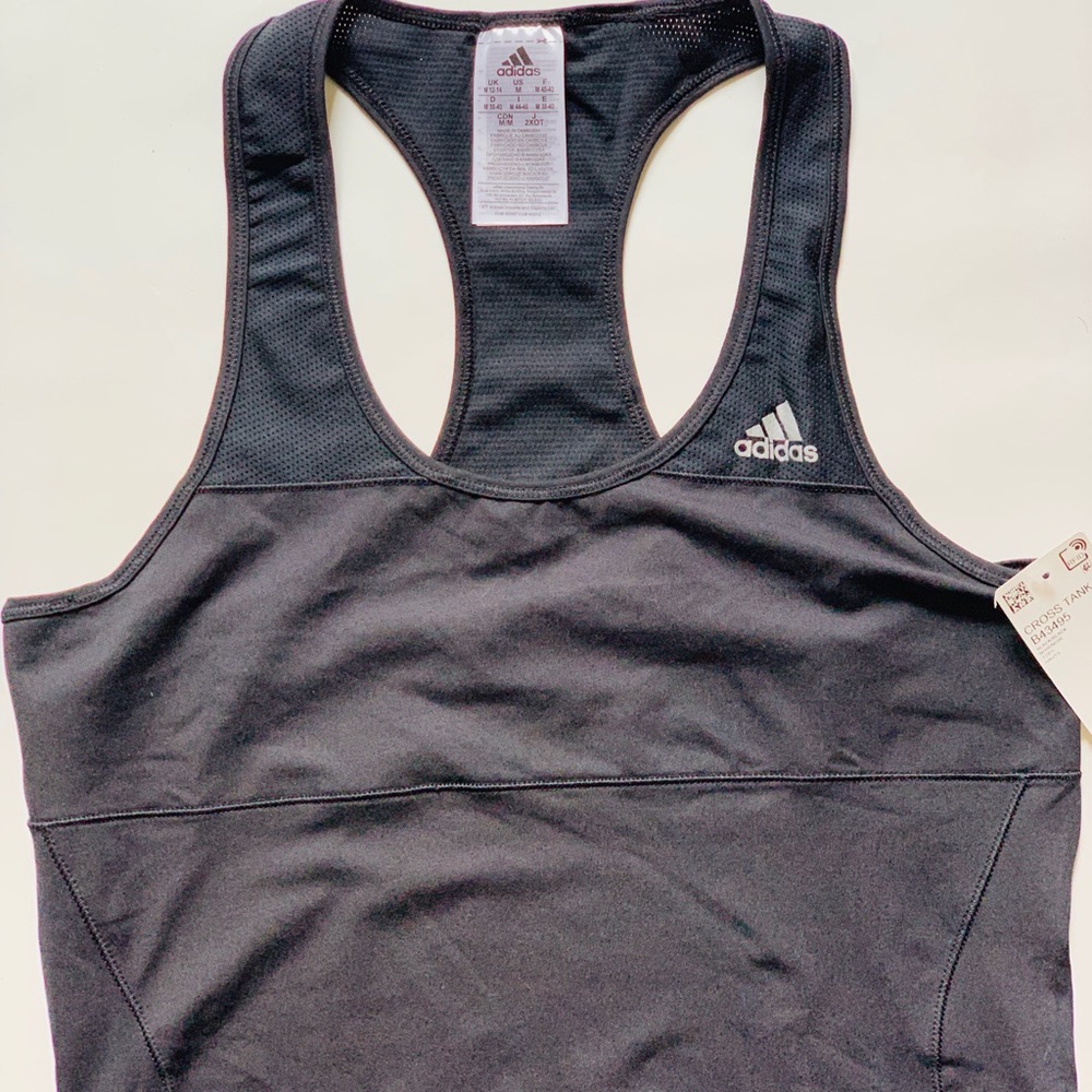 Adidas black Tank